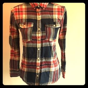 Perfect for Fall Plaid Flannel Shirt